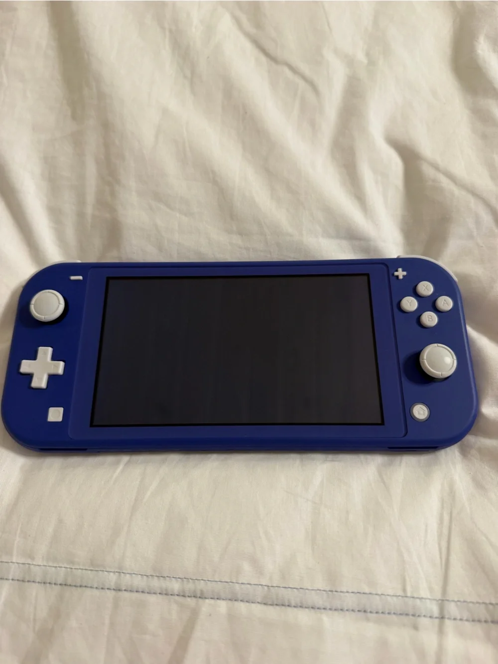 Nintendo Switch Lite Blue Handheld Console with White Buttons